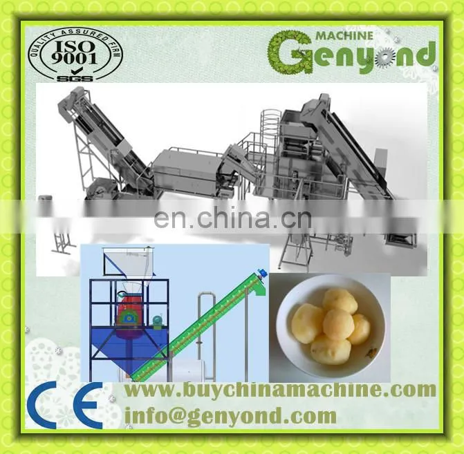 onion/potato/ginger/carrot washing and peeling ,cutting machine,vegetable processing machine