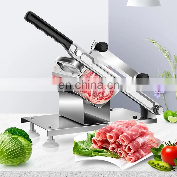 wholesale Meat Slicing Cutter / automatic frozen meat slicer / meat slicer frozen machine for sale