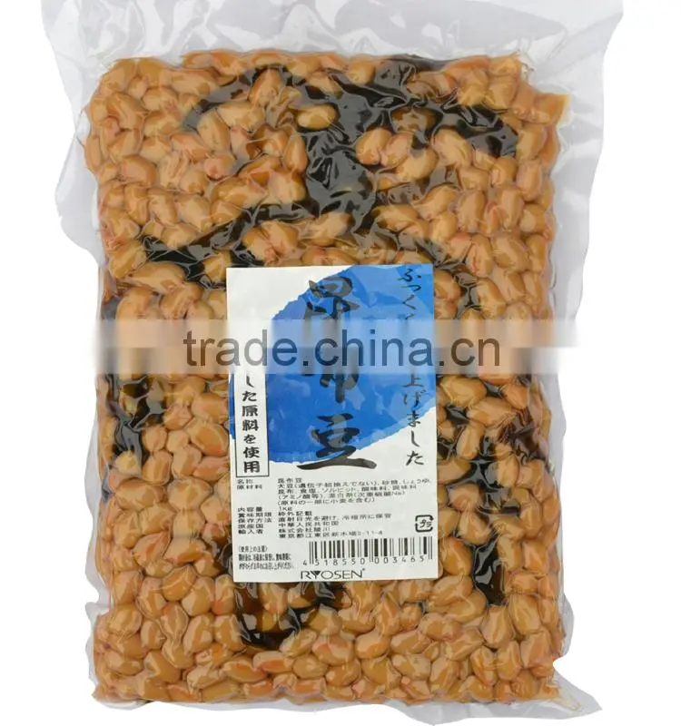 canned sweet soybeans with kelps( cooked)