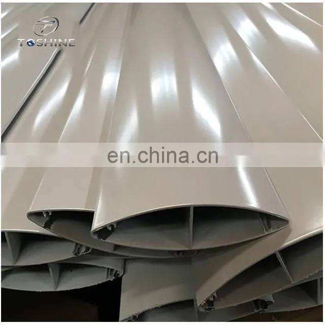 Customized Anodized Extruded Alloy Profile With Powder Coated / Wooden Grain