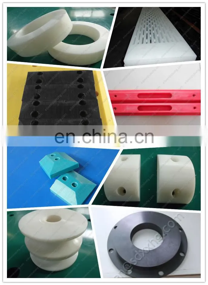 uhmw block customized pe plastic parts