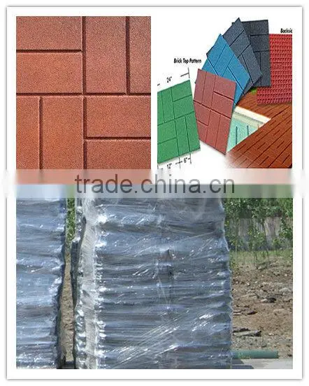 Multi-usage rubber brick(EN1177)
