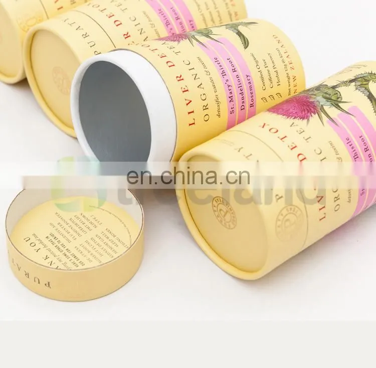 Food Grade 3 piece telescoping cardboard tube pack