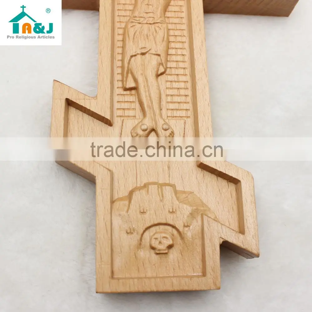 A&J Wooden crucifix crosses