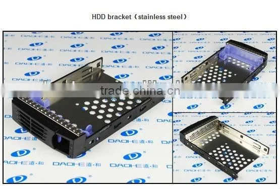 2U 8*2.5''/3.5'' HDD with 600W Power Supply Server Case for Webhost Project