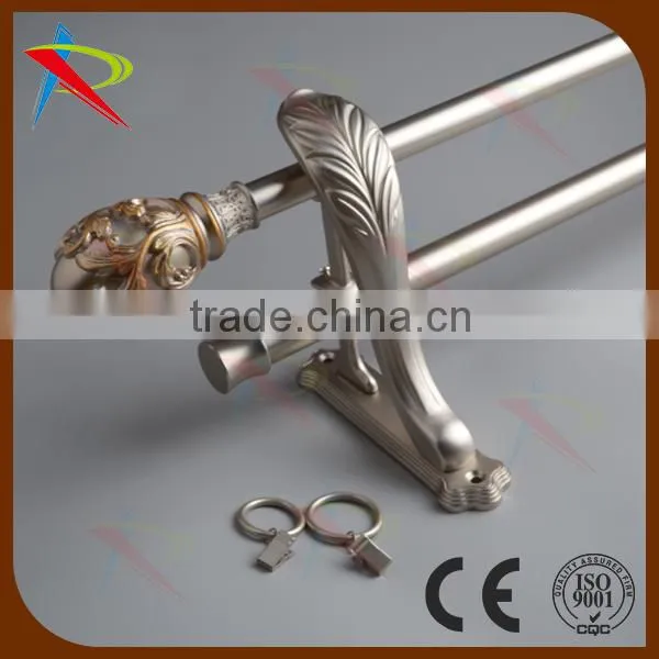 Decorative luxury curtain rods shower curtain rods