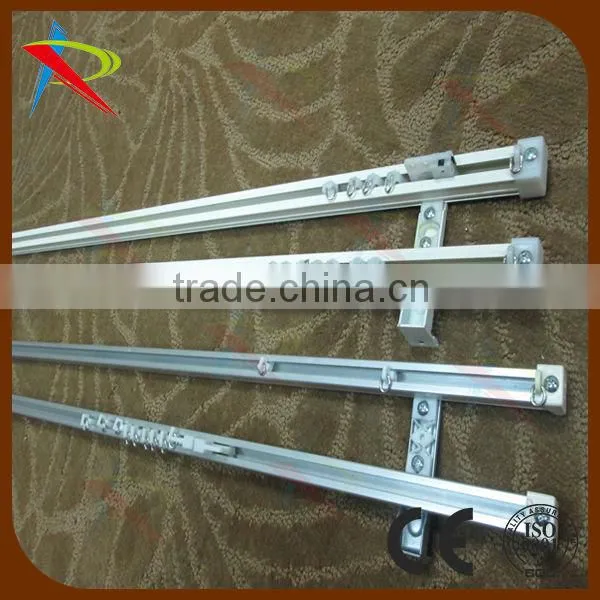 High quality New aluminium heavy duty curtain Rail, flexble curtain rail