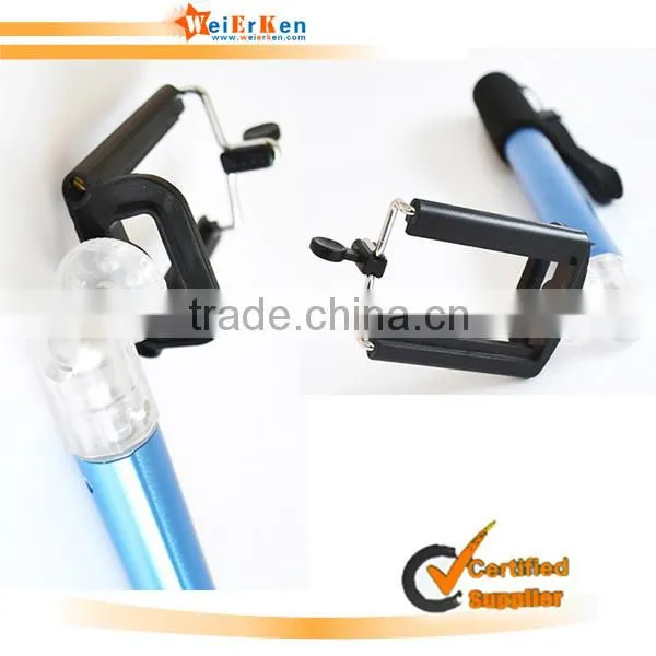handled mobile phone monopod selfie stick