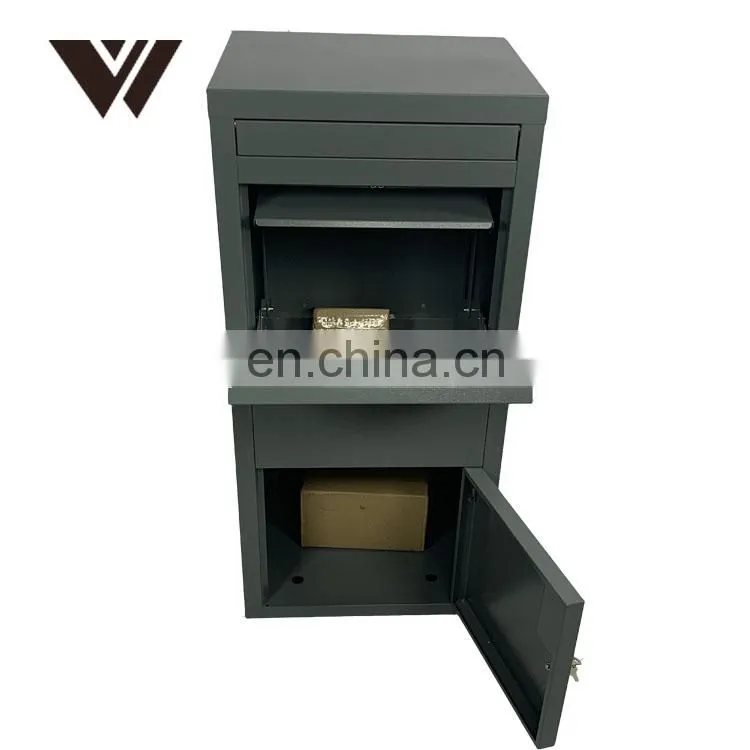 Smart Modern Parcel Box Factory Direct Drop Box With Number Lock Parcel Box