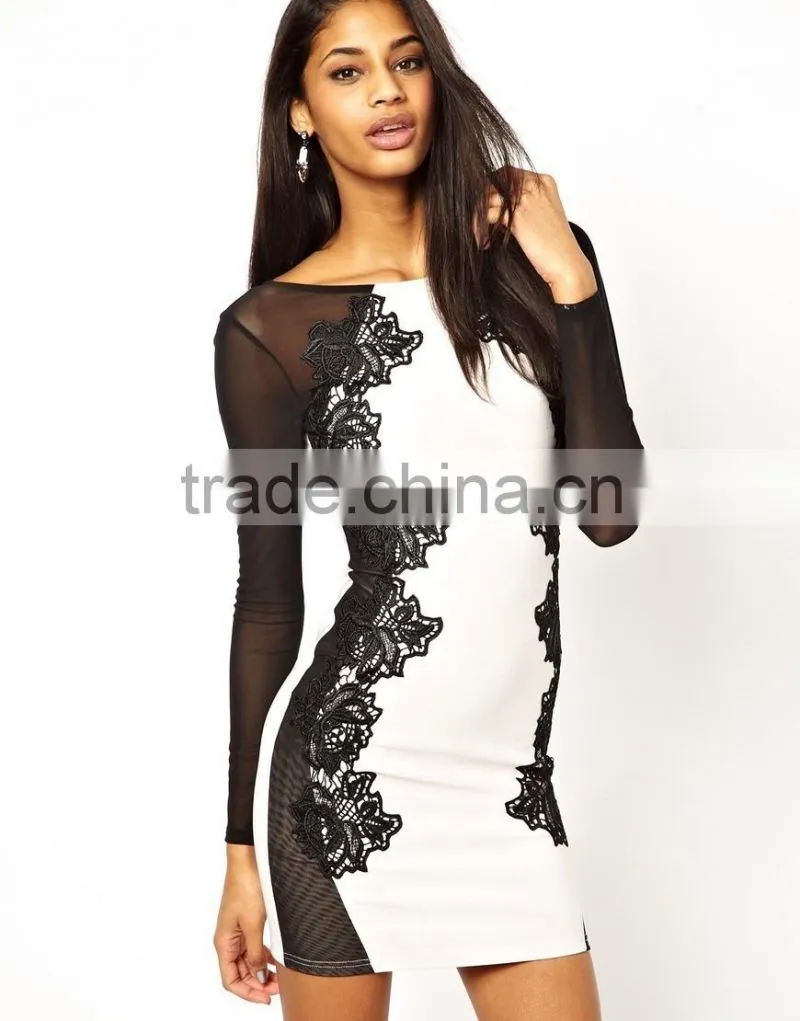 girl party Dress wear western dress casual long sleeve dresses