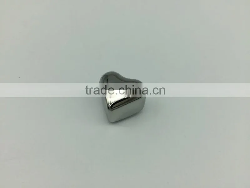 Reusable Heart Shape Stainless Steel Ice Cubes for party