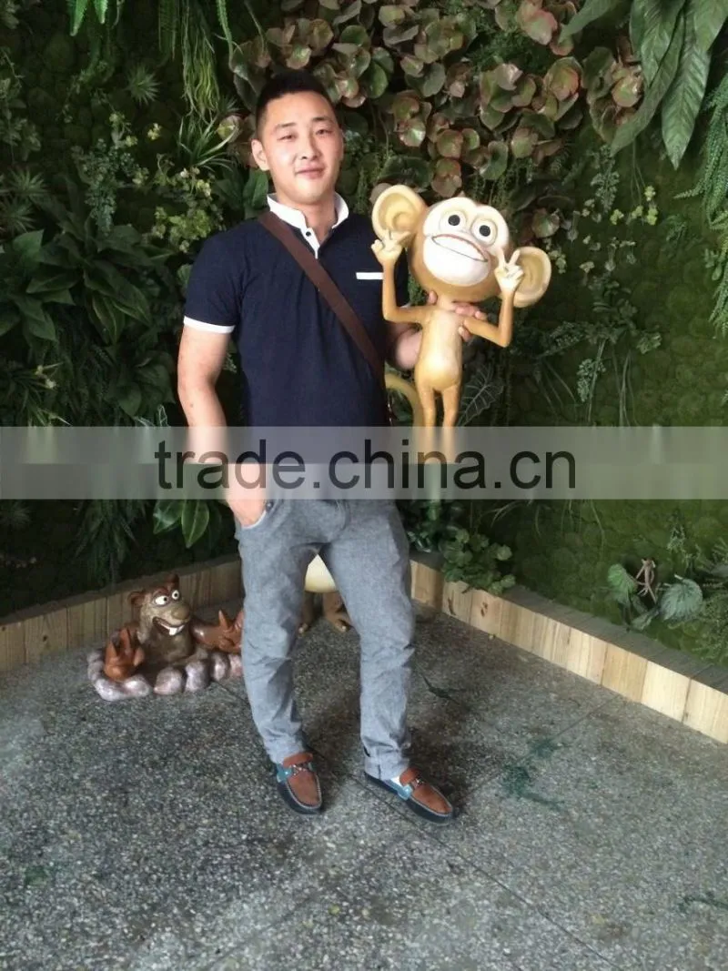 Fashioned Cartoon Doll/Grass/Fiber Glass/Plastic Cartons