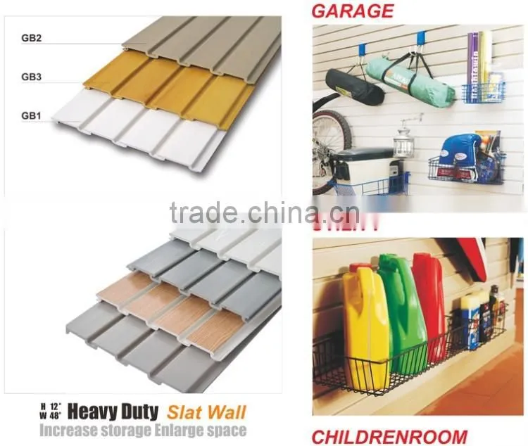 vinyl slatwall panel