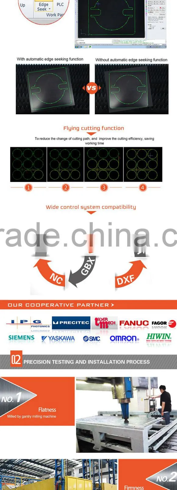 500W Metal Fiber Laser Cutting Machine