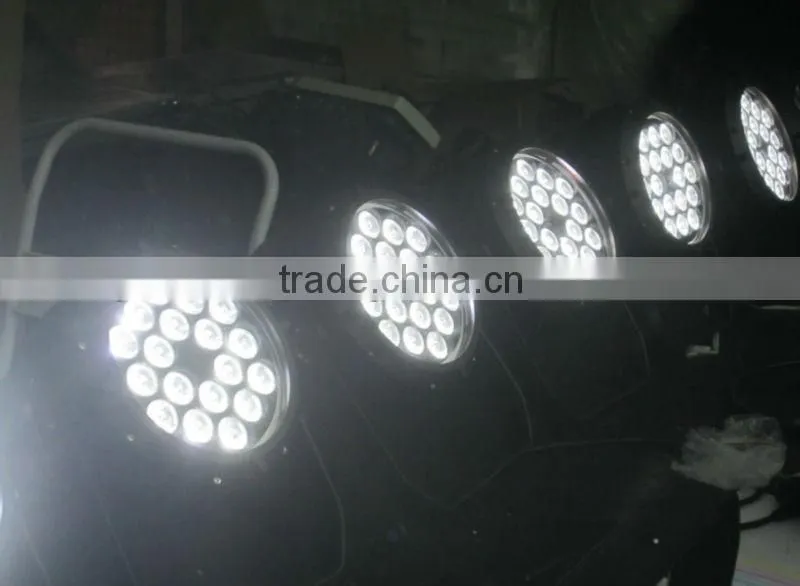 18pcs 12W RGBW 4 in 1 Waterproof Led Par64 Led Par Light DJ Stage Lighting