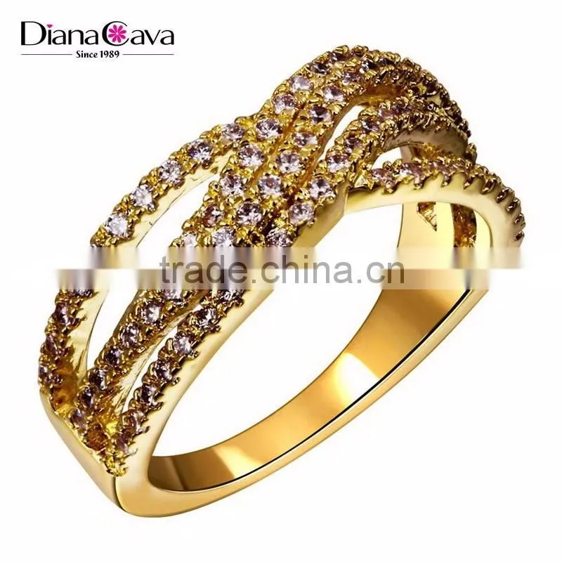 Newest Trend Cubic Zirconia Fine CZ Stones Wholesale Jewelry Setting Wedding Ring
