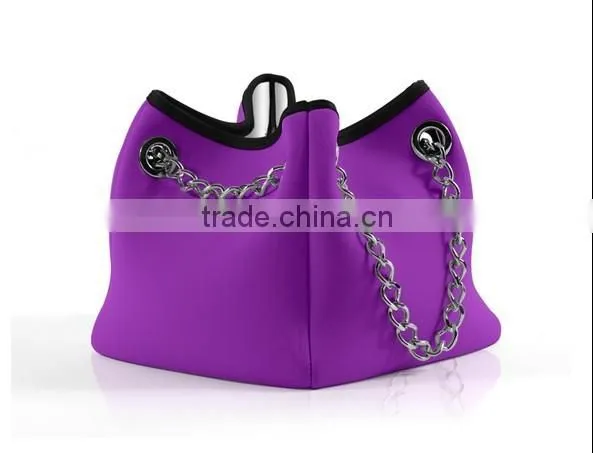 promotional Christmas gifts Tote Bag,Neoprene lady fashion bag Style and Women Gender fashion bag