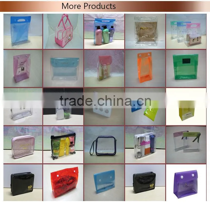 Reboinc-03 Clear Vinyl cosmetic bag PVC cosmetic bag for make up set