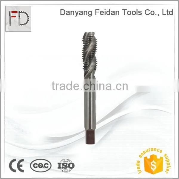 HEX Shank M6x1.00mm Pitch Tap Type HSS Thread Machine Tap