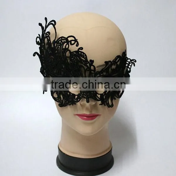 Cheapest price Fashion Sexy Womens Party Club Hollow Lace Eye Mask black and white masquerade masks