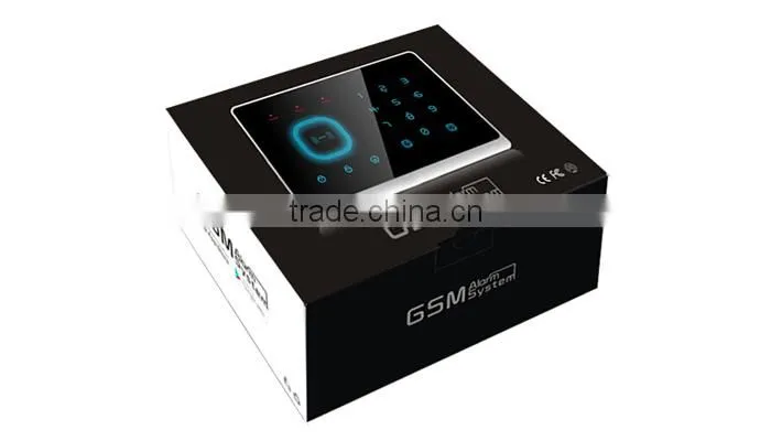 New Wireless home GSM fire alarm system with RFID card and app control (YL-007M2G)