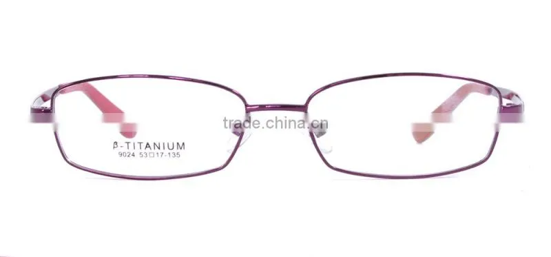 Women memory metal full-rim 2014 new style eye glasses frame japan