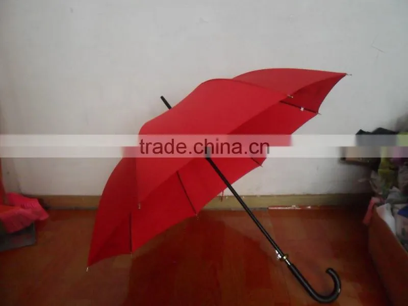 auto promotional umbrella with wooden handle
