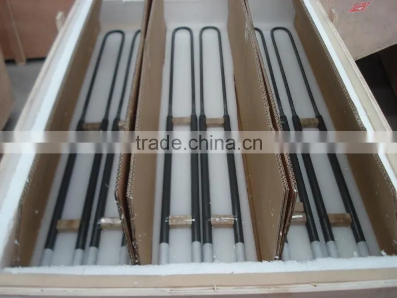 90 Degree Mosi2 Electric Heating Element / Mosi2 Heat Elements
