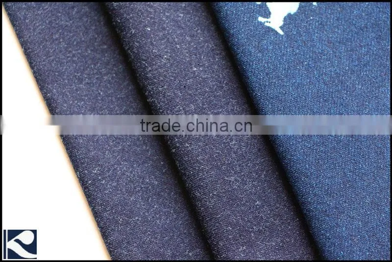 95% cotton denim knit fabric