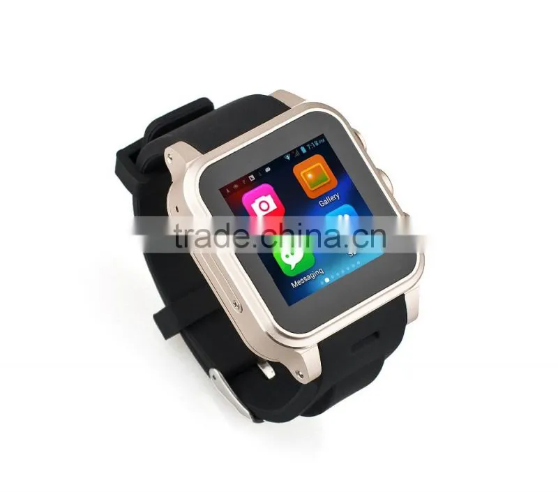 Top Android Smart watch phone with 3G WIFI GPS in 2015 smart watch