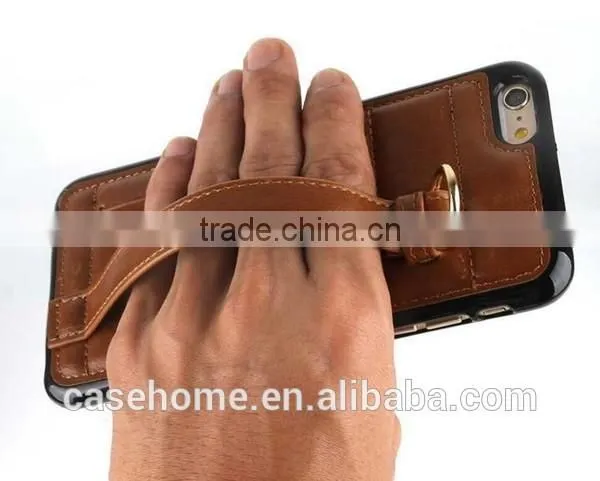 New Design Phone Back Cover for iphone 6s With Hand Strap