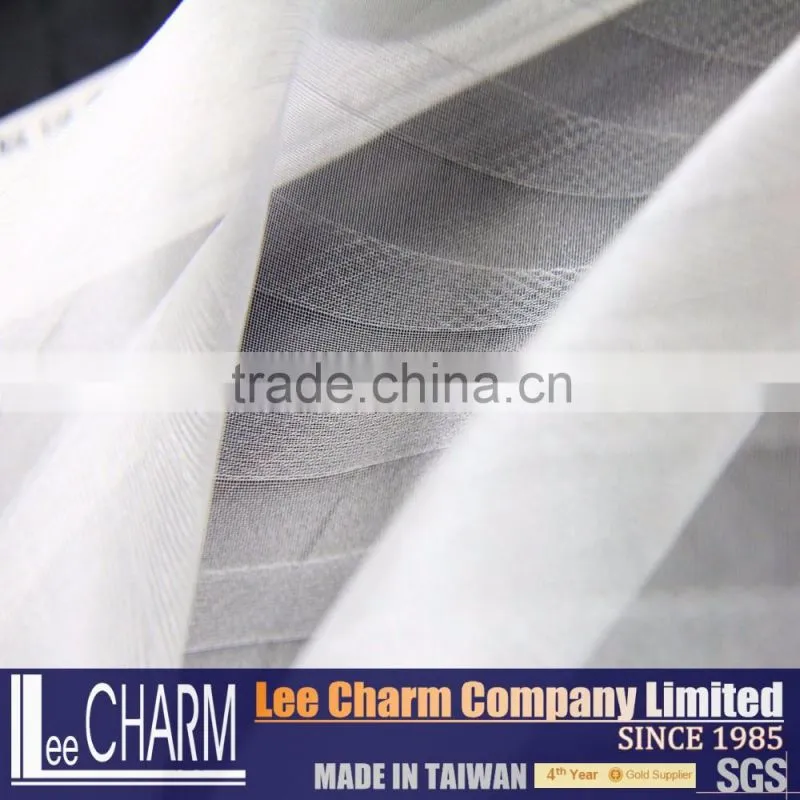Voil Fabrics Printing Strips of Organza Curtain Fabric