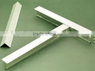 38H /0.3mm suspended system t bar/t grid for ceiling