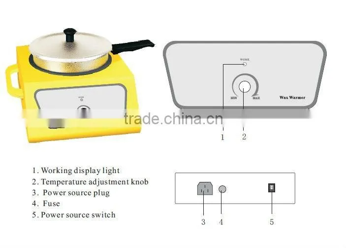 CE approval retro skin care paraffin wax warmer/hand spa machine wax warmer/ Hair removal wax heater warmer