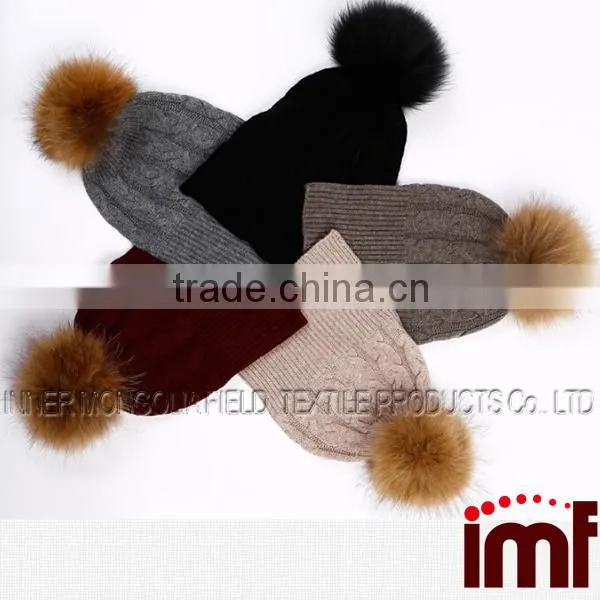 Oversized Wholesale Cashmere Baggy Beanie Hats
