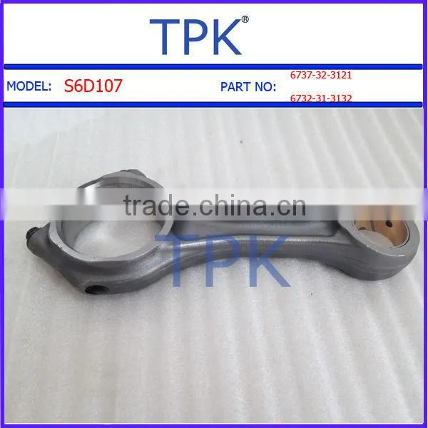 Komatsu S6D107, SA6D107,SAA6D107 connecting, con rod, bush, bolt, 6737-32-3121