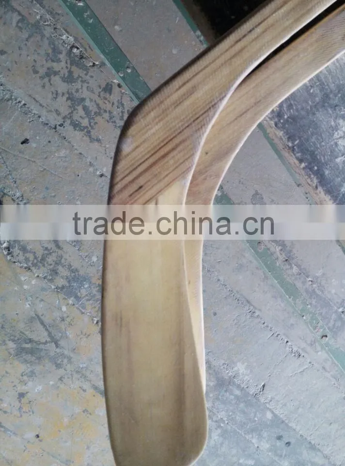 WBP GLUE Full Birch wooden ice hockey sticks( wooden stick + glass fiber reinforced plastic blade (ABS) Blade