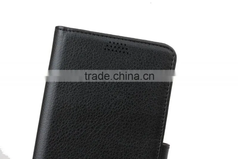 MMT Flip Leather Case for HTC M10 Wallet Cover with Card Slot Photo Frame PU Wallet Case Litchi Grain Style MT-5664
