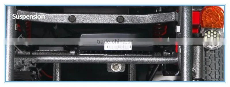 portable foldable electric power wheelchair for old people