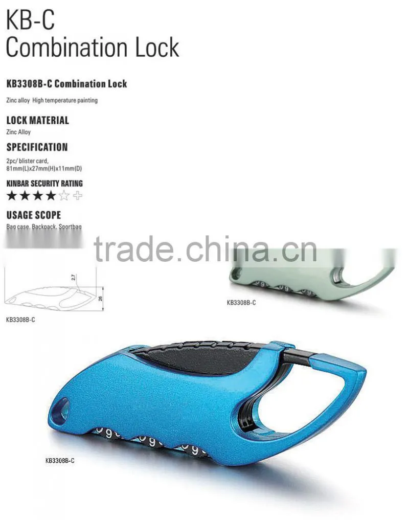 Digital combination padlock