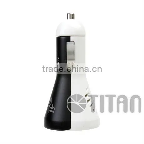 Hot sale multi function 2 in 1 USB car charger and tablet charger