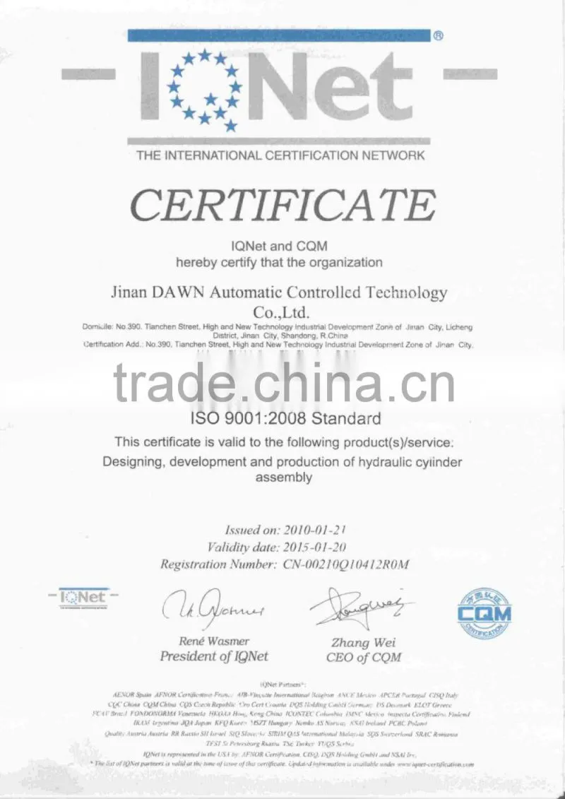 Manufacturer,HYVA FE191-4-05180 Telescopic Hydraulic Cylinder for Dump Truck