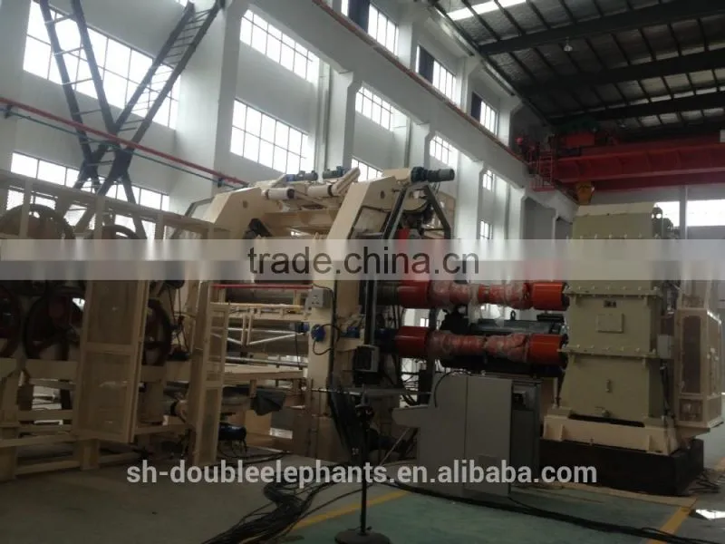 PVC plastic rigid sheet production machine