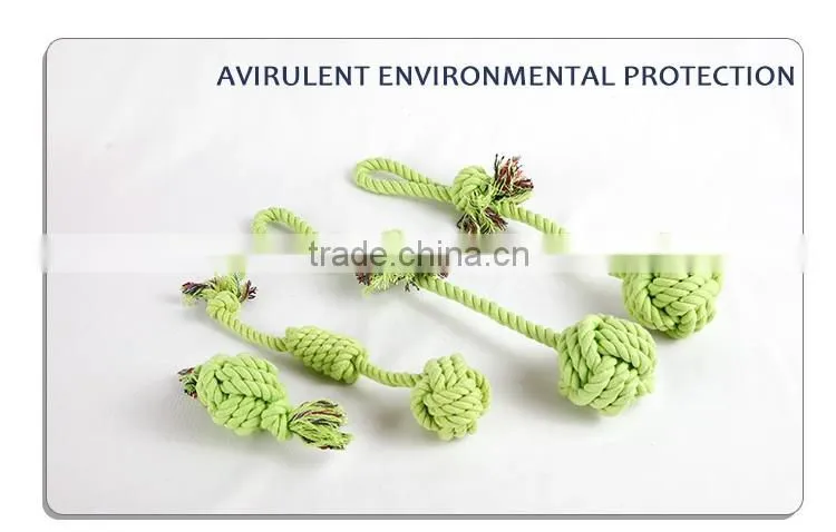 durable dog rope toy colorful and small size with factory price