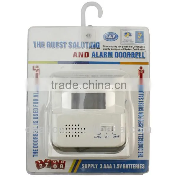 Infrared Intellective Guest Saluting and Sensor Detector Alarm Doorbell