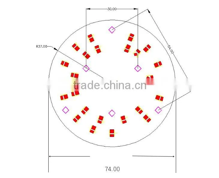 220VAC opterate directly 10w 15w SMD2835 AC LED module