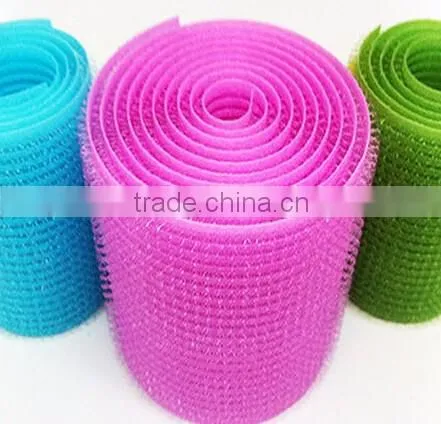Black Adjustable ONE-WRAP Cable Ties Wire Cord Straps Reusable Hook Loop