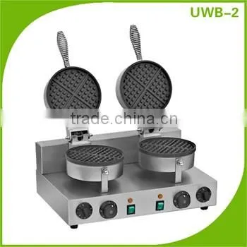Industrial Single Plate Electric Waffle Maker Machine 220V Small Kitchen Snack Appliance With CE