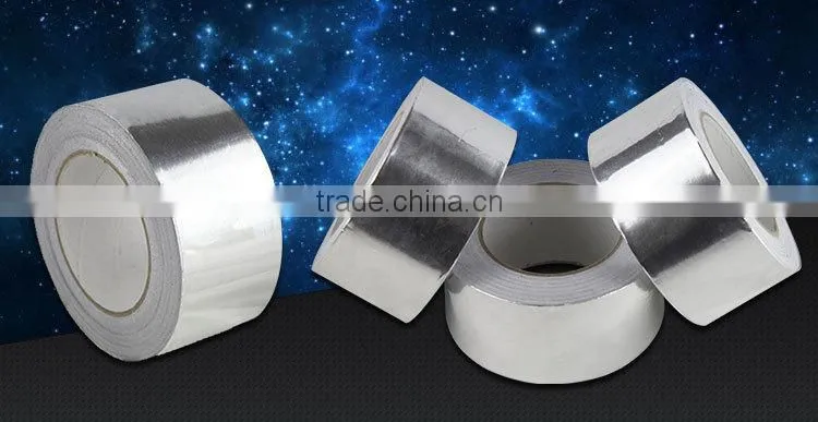 high quality self adhesive fireproof aluminum foil tape