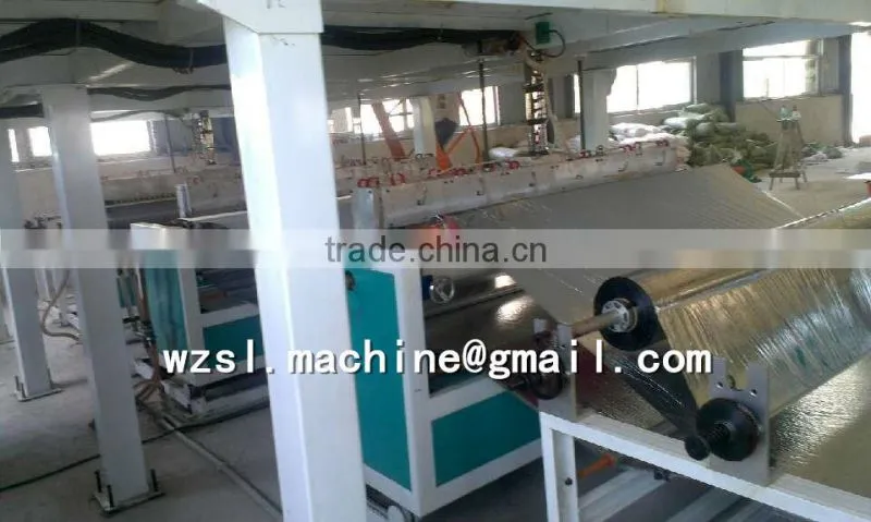 Air bubble film machine make innovative new plastic products